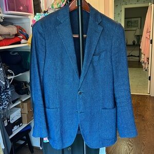 Lardini Navy men’s blazer, size 50R